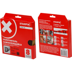 Уплотнитель тип D STARFIX 