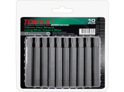 Насадка Torx T50 75 мм 10 штук TOPTUL 