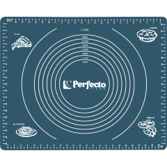 Коврик для теста с мерными делениями 50х40 см PERFECTO LINEA