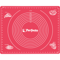 Коврик для теста с мерными делениями 50х40 см PERFECTO LINEA