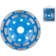 Чашка алмазная шлифовальная 125х22,2 мм двурядная STARTUL EXPERT 