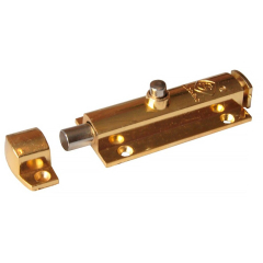 Задвижка мебельная автоматическая STARFIX золото 