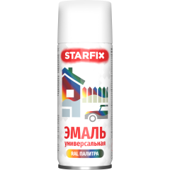 Краска-эмаль аэрозольная универсальная STARFIX