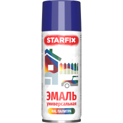 Краска-эмаль аэрозольная универсальная STARFIX