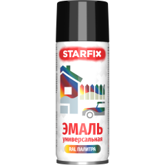 Краска-эмаль аэрозольная универсальная STARFIX