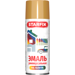 Краска-эмаль аэрозольная универсальная STARFIX
