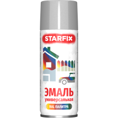Краска-эмаль аэрозольная универсальная STARFIX