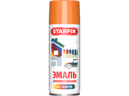 Краска-эмаль аэрозольная универсальная STARFIX