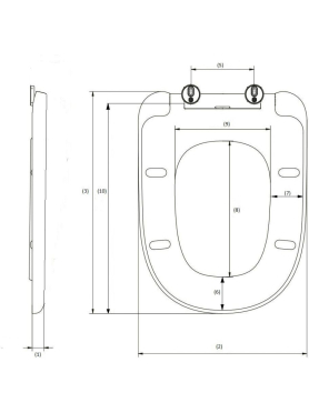 Сиденье для унитаза AV ENGINEERING Comfort 
