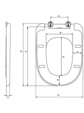Сиденье для унитаза AV ENGINEERING Art белое 