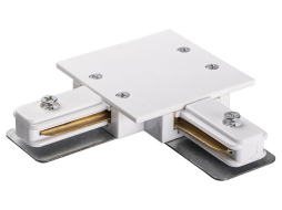 Коннектор для шинопровода PTR/R CL-WH L-образный JAZZWAY белый 