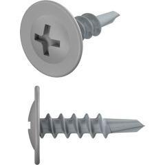 Саморез с прессшайбой 4,2 мм со сверлом RAL STARFIX