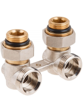 Узел нижнего подключения радиаторов 3/4" AV ENGINEERING шаровой 
