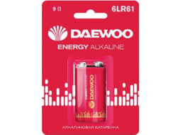 Батарейка 6LR61 DAEWOO Energy 9 V алкалиновая 