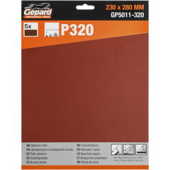Шлифлист 230х280 мм GEPARD GP5011