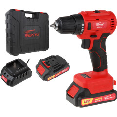 Дрель-шуруповерт аккумуляторная WORTEX BD 2025-1 DLi