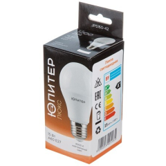 Лампа светодиодная E27 ЮПИТЕР Люкс A60