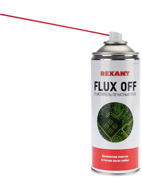 Очиститель печатных плат REXANT Flux Off 400 мл 