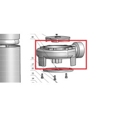 Корпус нижний для насоса ECO DI-1301 