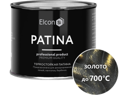 Краска кремнийорганическая термостойкая ELCON Patina