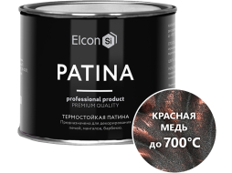 Краска кремнийорганическая термостойкая ELCON Patina