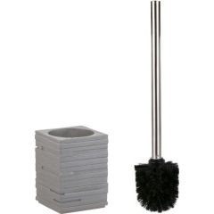 Ершик для унитаза PERFECTO LINEA Weathered Sand серый 