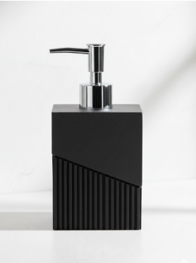 Дозатор для жидкого мыла PERFECTO LINEA Element черный 