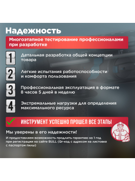 Перфоратор BULL BH 2802