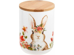 Банка керамическая для сыпучих продуктов PERFECTO LINEA Easter Bunny
