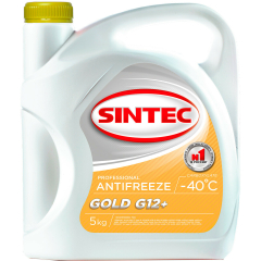 Антифриз G12+ SINTEC Gold желтый 5 кг 