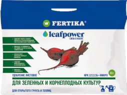 Удобрение минеральное FERTIKA Leaf power Для зелени и корнеплодных культур 50 г