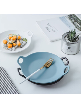 Блюдо керамическое круглое PERFECTO LINEA Asian 24х20,3х4,5 см