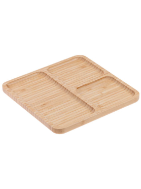 Менажница бамбуковая PERFECTO LINEA Bamboo 22х22 см 