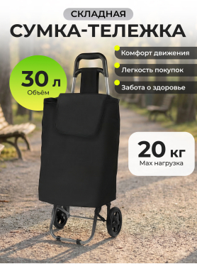 Сумка-тележка хозяйственная PERFECTO LINEA 20 кг