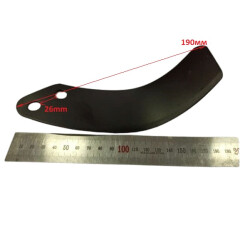 Нож фрезы правой для культиватора FERMER FM-633M 