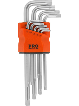 Набор ключей Torx T10H-T50H 9 предметов длинных PRO STARTUL 