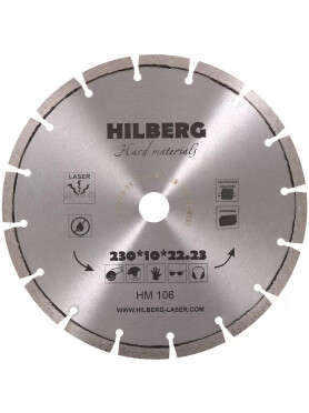 Круг алмазный 230х22,23 мм HILBERG Hard Materials 