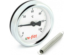 Термометр накладной UNI-FITT с пружиной 