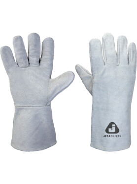 Краги сварщика спилковые пятипалые JETA SAFETY JWK101 размер 10/XL (JWK101-XL)