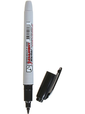 Маркер перманентный CROWN Multi Marker Super Slim черный 