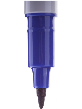 Маркер перманентный CROWN Multi Marker Super Slim синий 