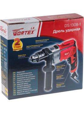 Дрель ударная WORTEX LX DS 1308-1 