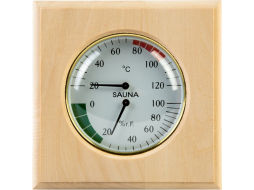 Термометр-гигрометр для бани и сауны МОЯ БАНЯ ТН-11 Квадрат