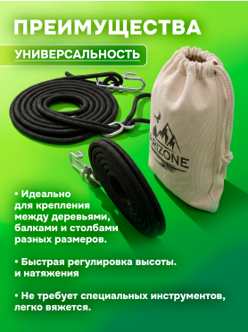 Набор креплений для гамака ARIZONE Garden 