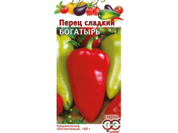 Семена перца Овощая коллекция Богатырь ГАВРИШ 0,2 г 