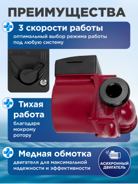 Насос циркуляционный A&P Titan-RS25 130