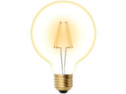 Лампа светодиодная филаментная E27 UNIEL Vintage G95 6 Вт 