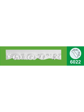 Плинтус потолочный COMFORTPLAST 6022 КП 2000х43х42 мм 