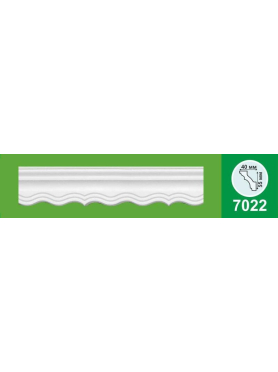 Плинтус потолочный COMFORTPLAST 7022 КП 2000х40х55 мм 