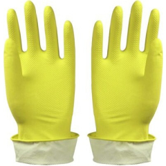 Перчатки хозяйственные латексные